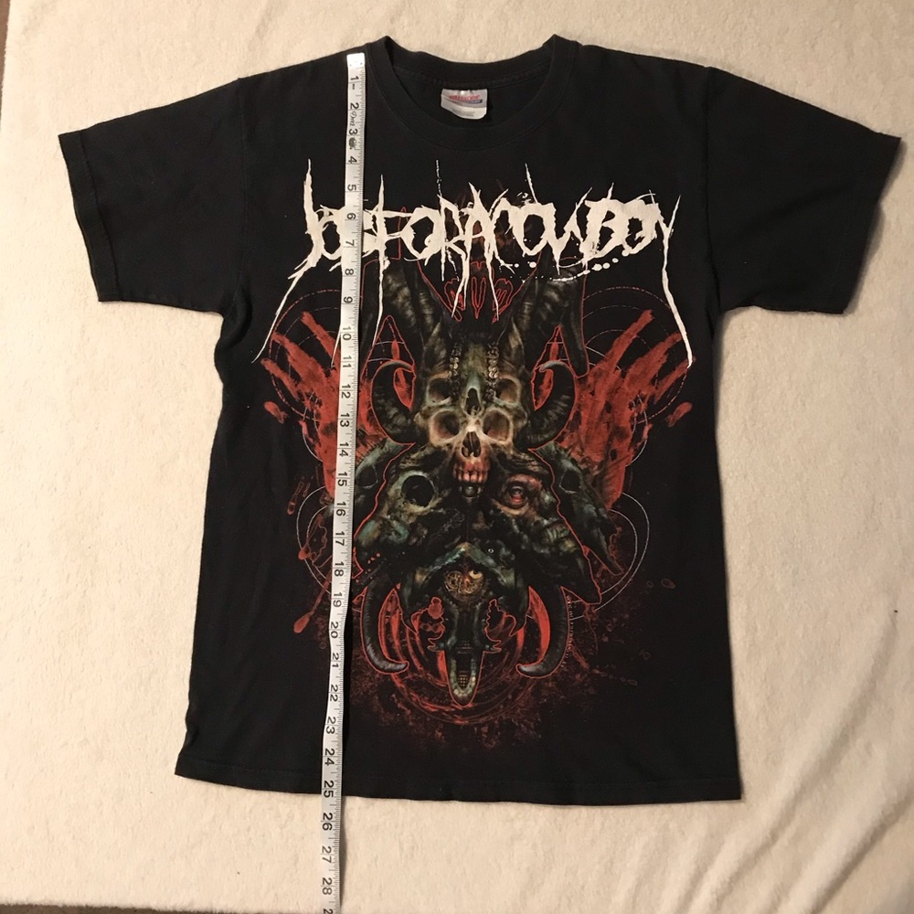 Job For A Cowboy band tee shirt size Sm